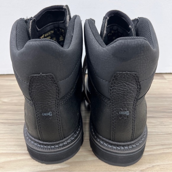 Red Wing Irish Setter Kittson 6" STEEL TOE Black Work Boots Men 7D 83664 NWOB - Picture 5 of 6